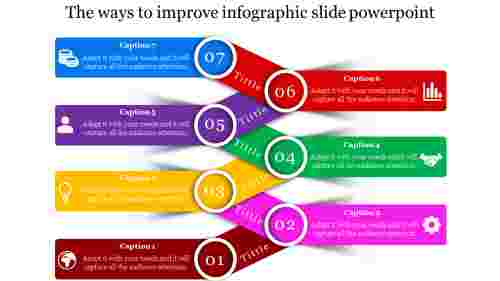 infographic slide powerpoint-The ways to improve infographic slide powerpoint